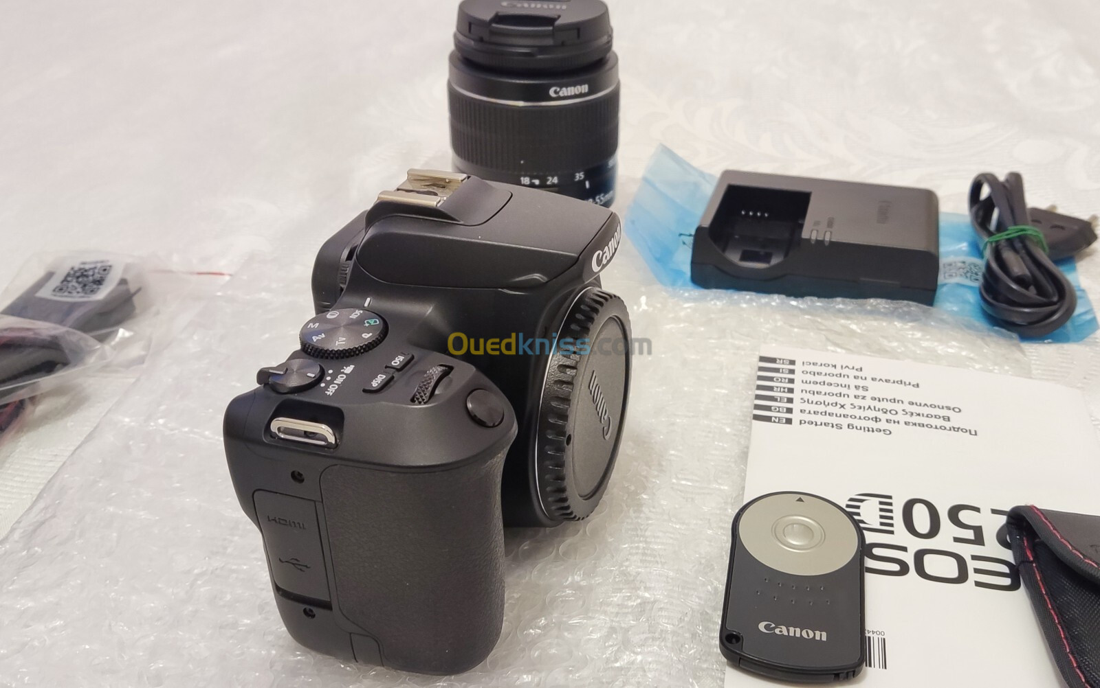 Canon EOS 250D & 18-55mm 24.1MP UHD 4K