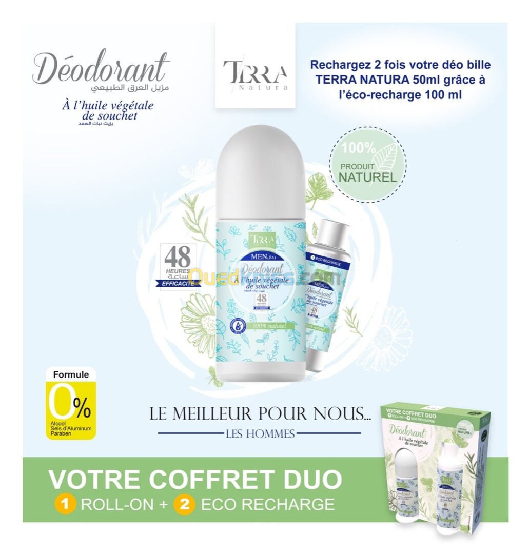 Deodorant 100% naturel 