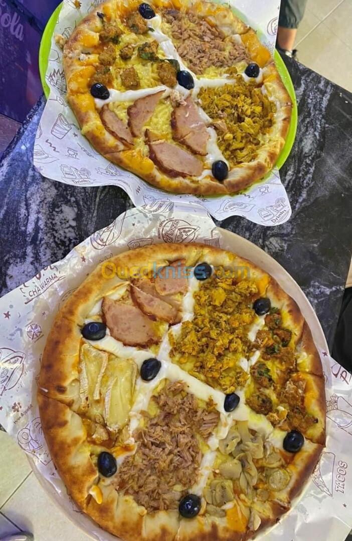 Pizzario pizzaïolo pizza بيتزاريو