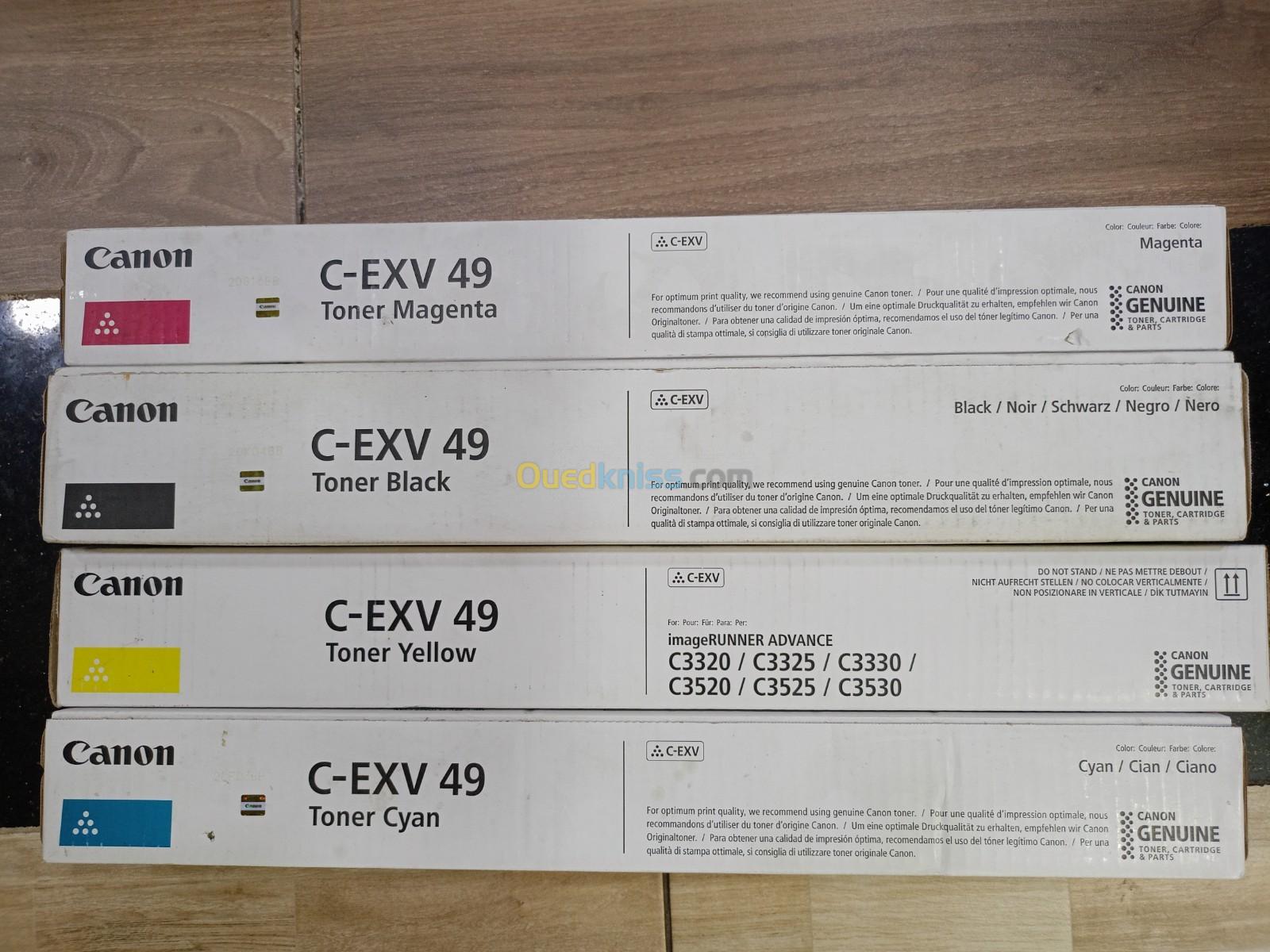 Jeu Toner Canon C-EXV 49 Original