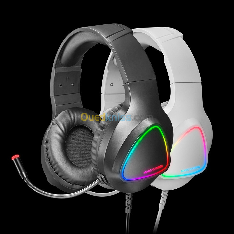 CASQUE MARS GAMING MH222W 