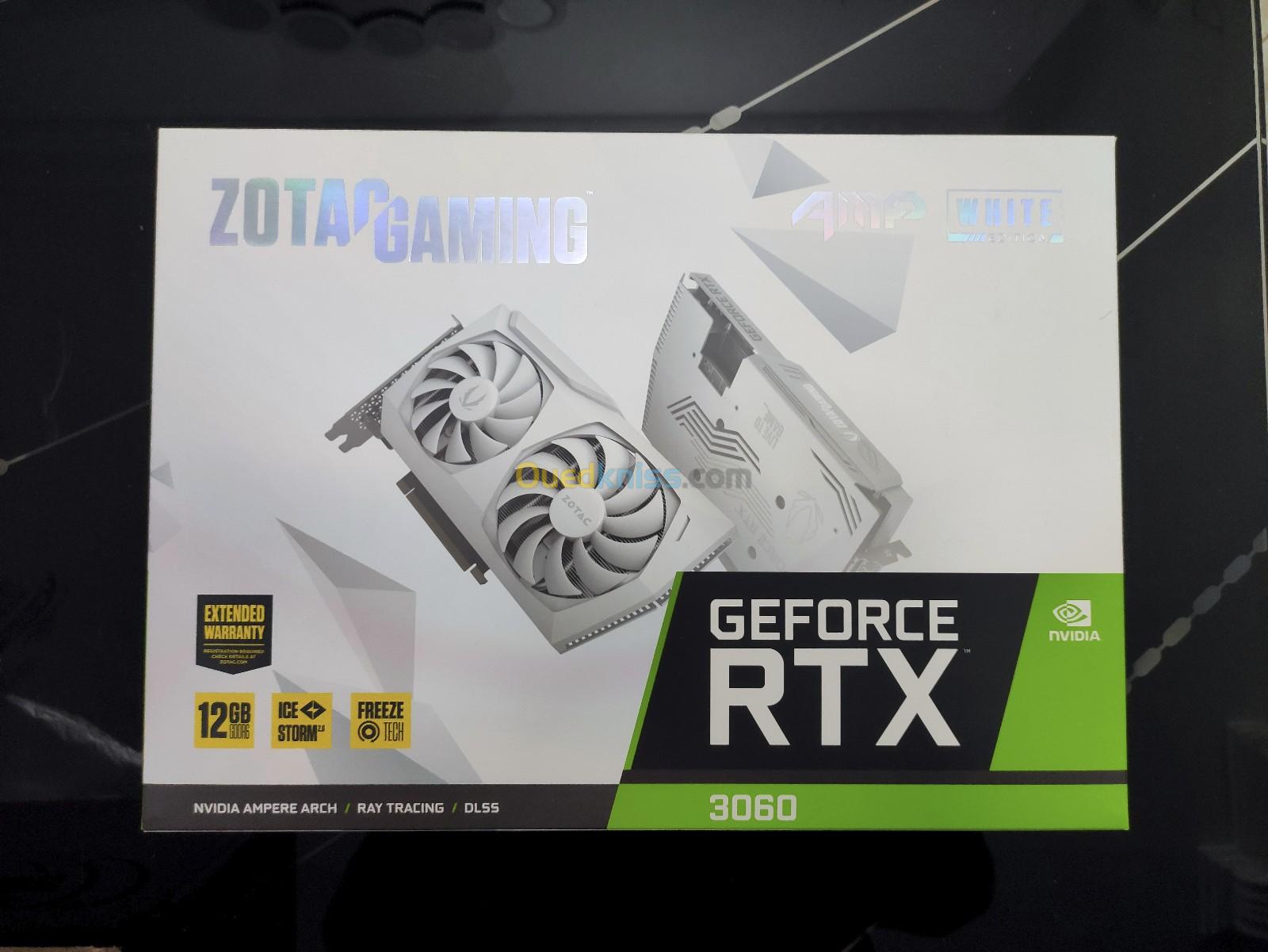 ZOTAC GAMING GeForce RTX 3060 AMP - White Edition - carte