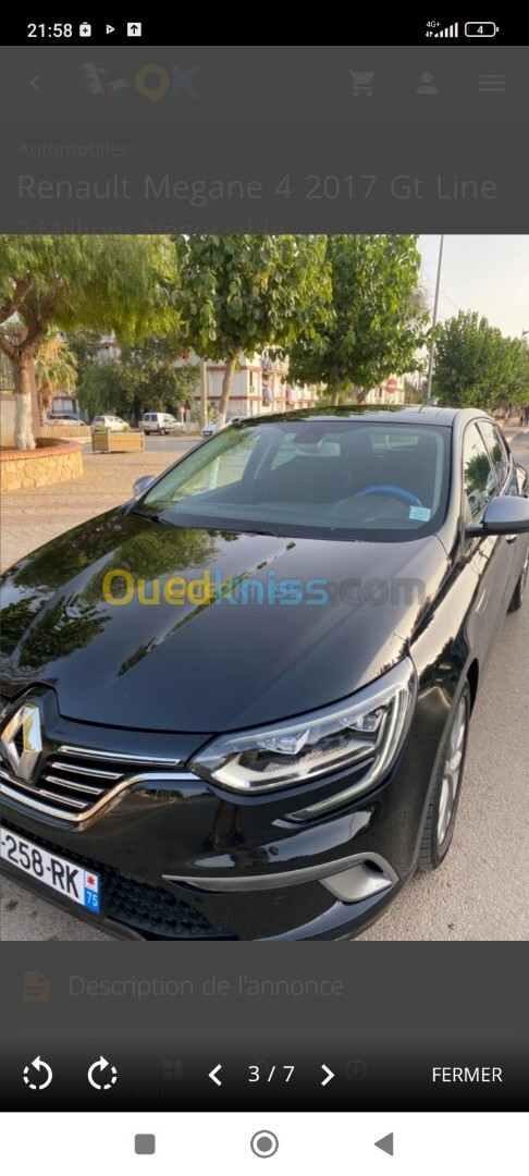 Renault Megane 3 2017 GT Line