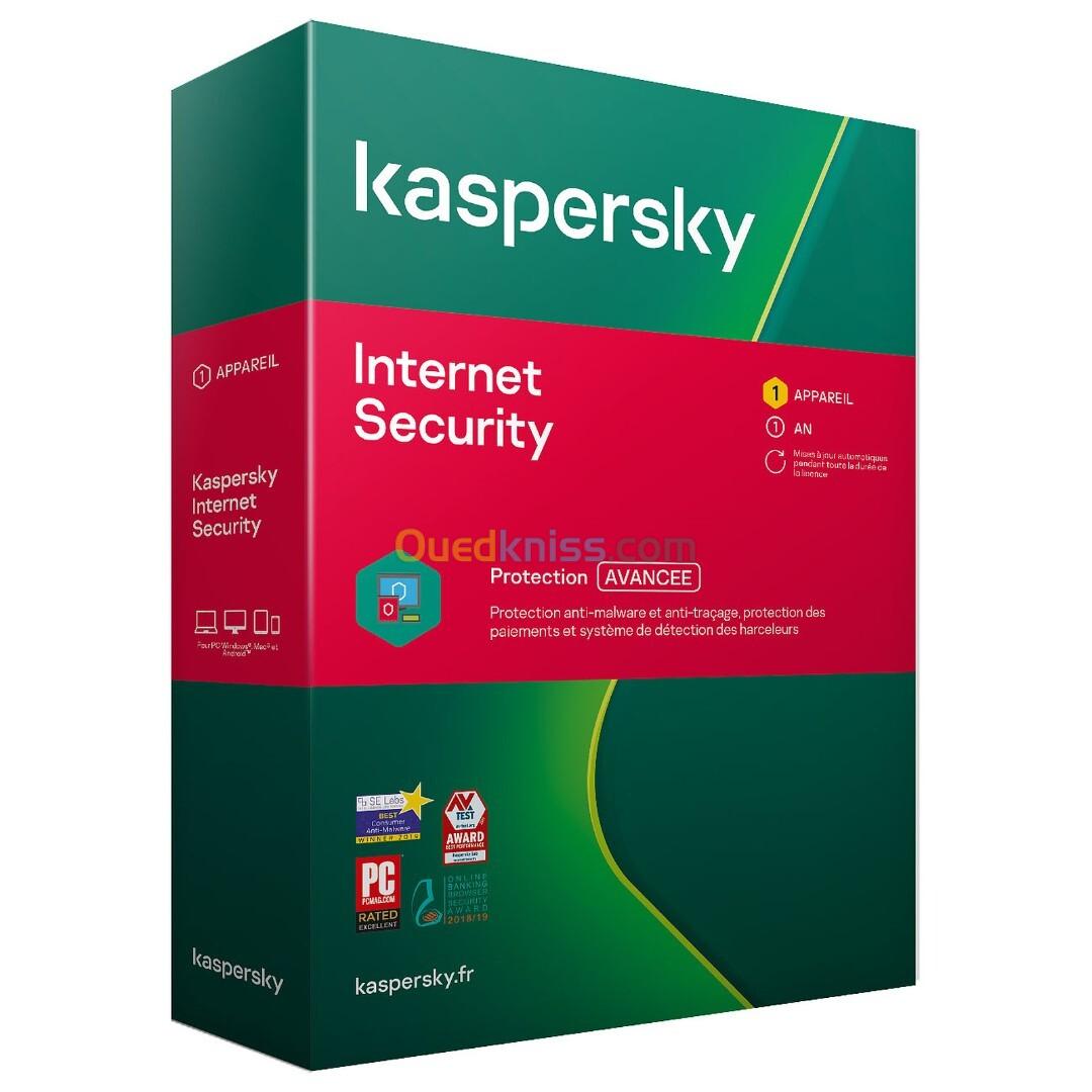 KASPERSKY INTERNET SECURITY 3 POSTES