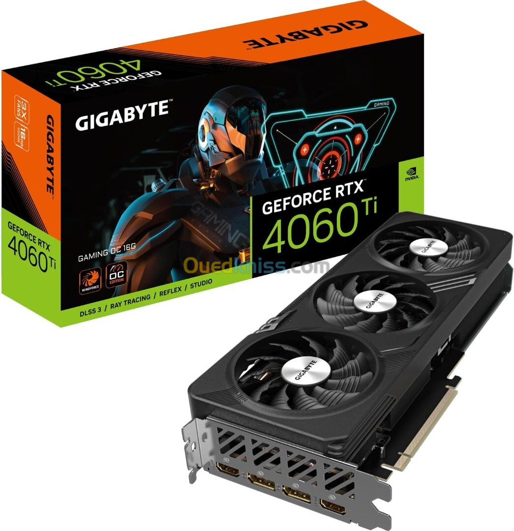 GIGABYTE GEFORCE RTX 4060Ti 16GB 3Fan OC