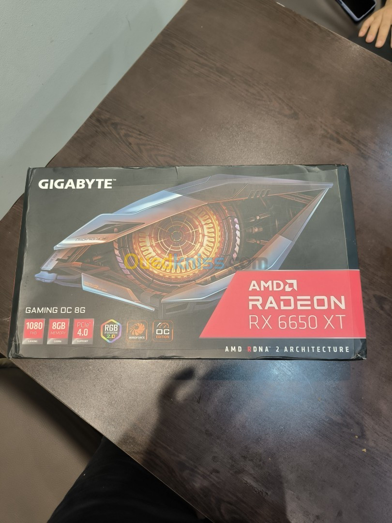 GIGABYTE AMD RADEON RX 6650 XT GAMING OC 8G SOUS EMBALLAGE