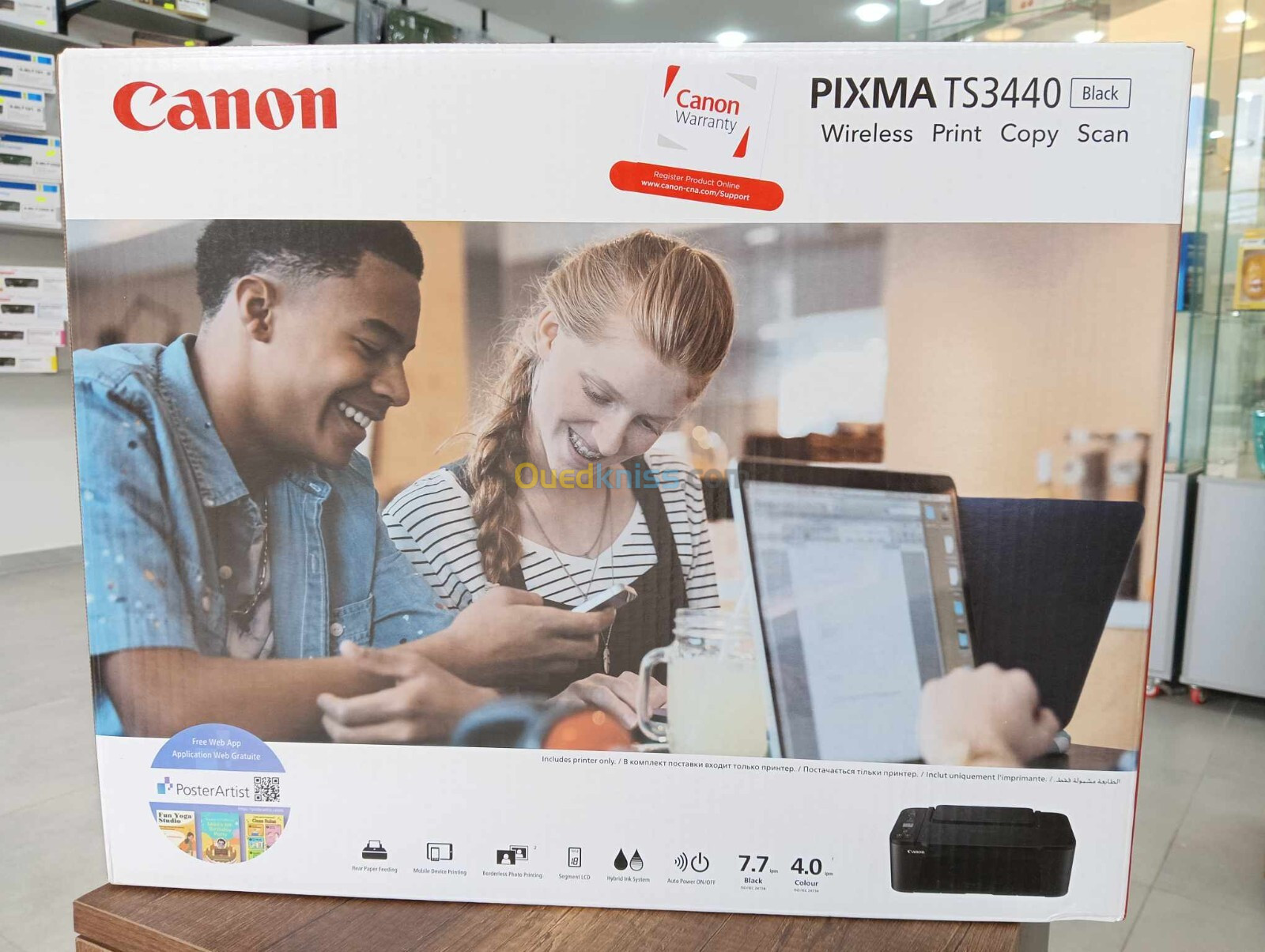 IMPRIMANTE MULTIFONCTION CANON PIXMA TS3440 IMPRESSION / SCANNER / COPIE / WIFI 