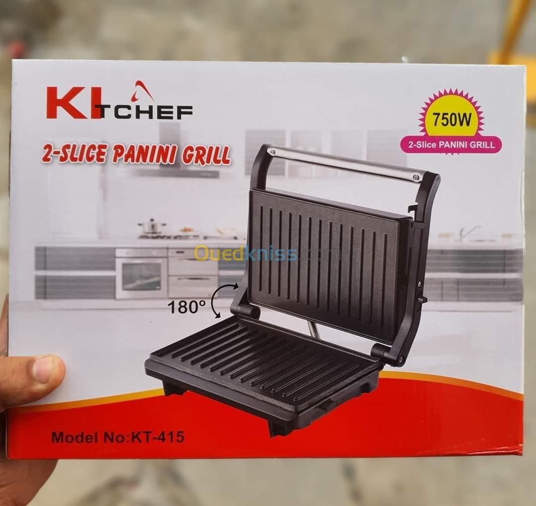 KitChef Grille panineuse 2en1 750watt KT-415