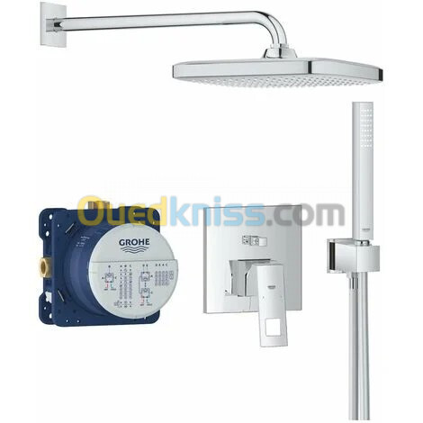 GROHE PACK EUROCUBE DOUCHE ENCASTREE 