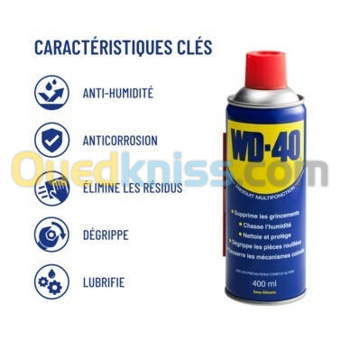 Dégrippant WD 40