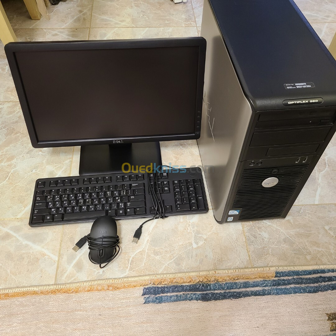 PC de Bureau DELL + Imprimante Epson SX130