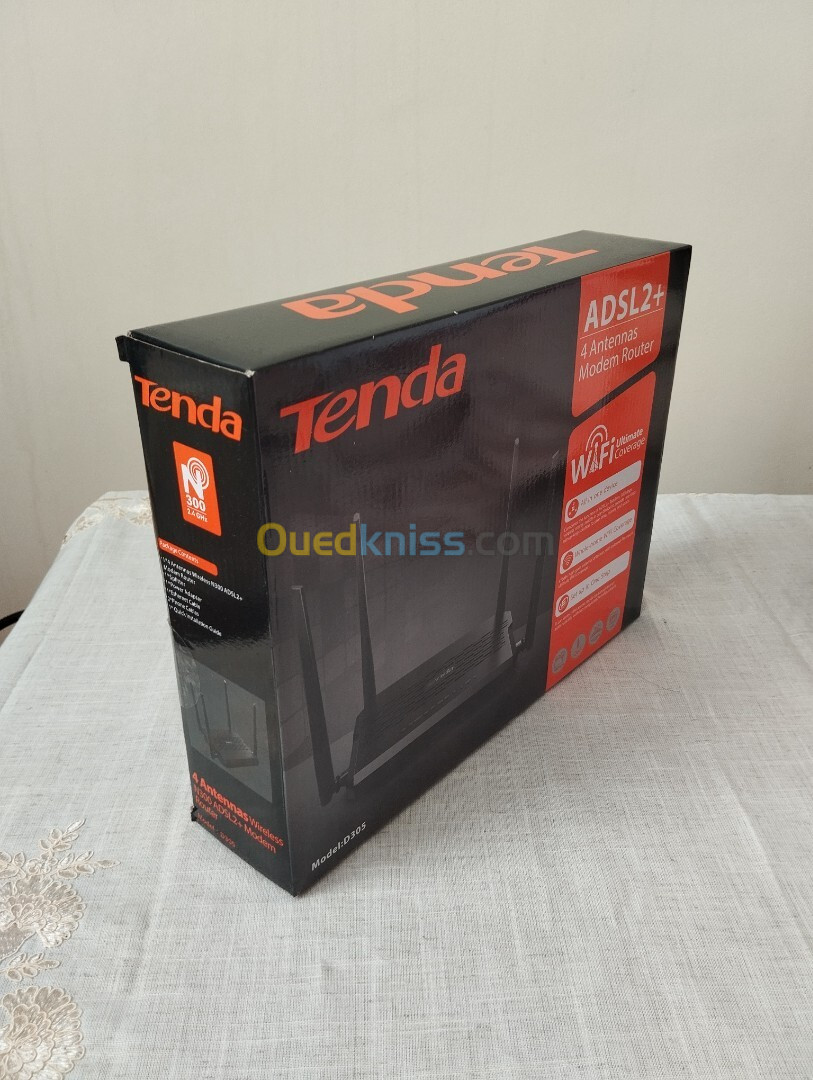 Router Modem TENDA ADSL2+ 4 antenne