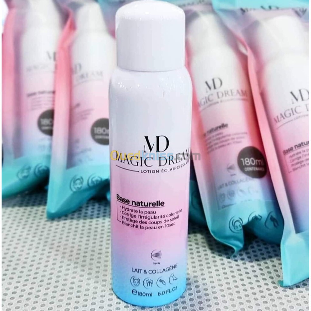 MAGIC DREAM . Lotion éclaircissante 180ml تفتيح البشرة 