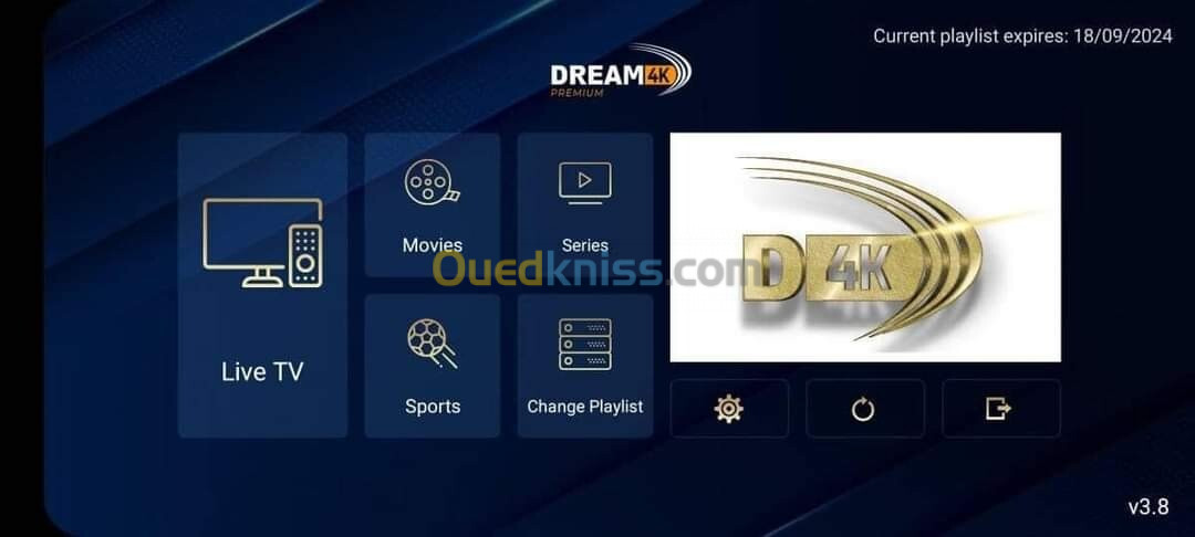 **Dream IPTV 4K Premium** 