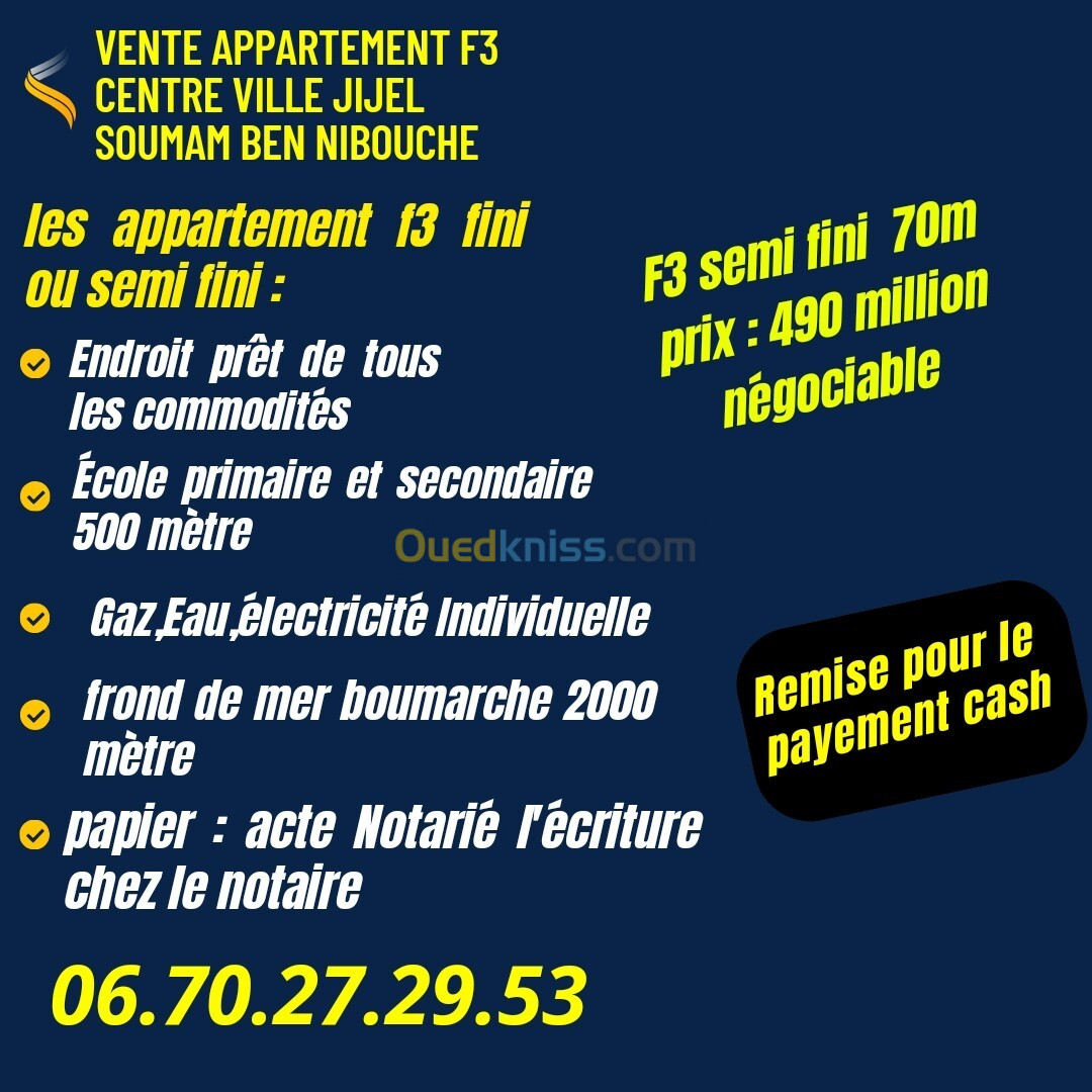 Vente bien immobilier Jijel Jijel