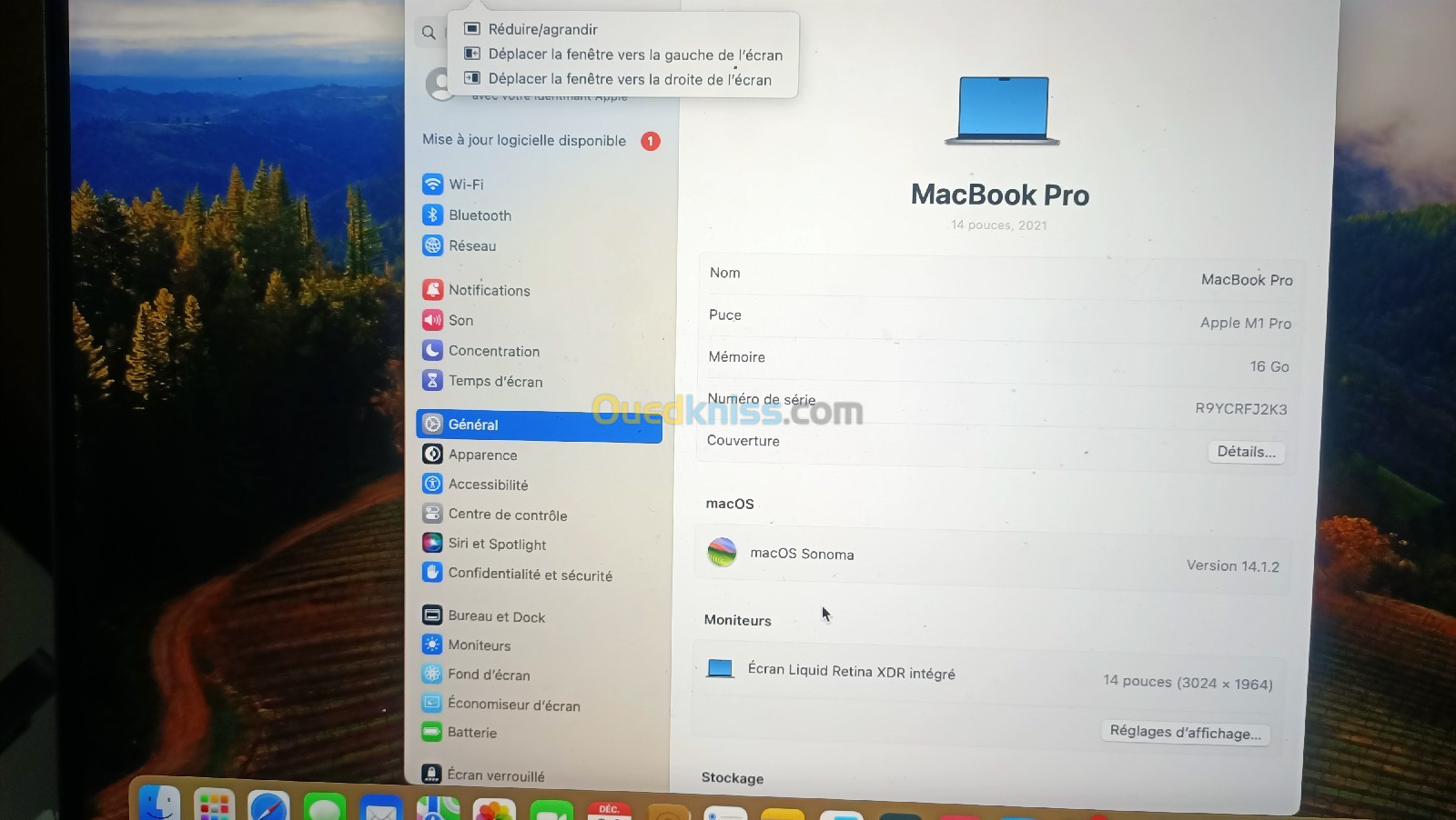 MacBook pro M1 