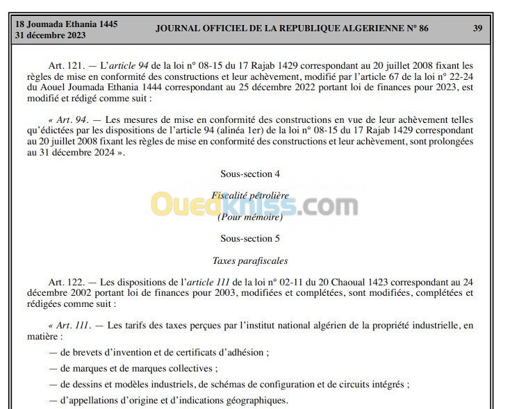 Dossier De Permis De Construire - Régularisation Et Conformité conformément à la lois 15-08