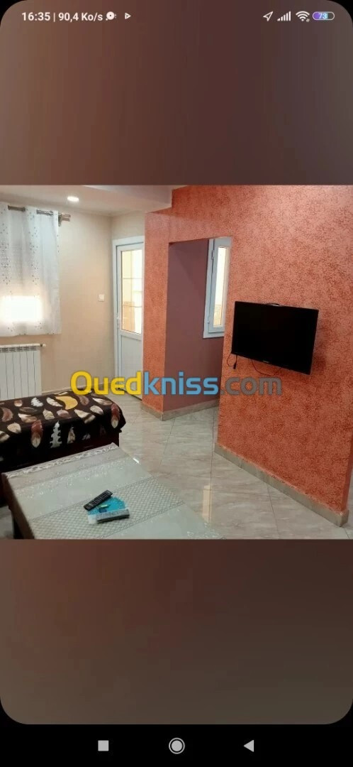 Location vacances Appartement F2 Alger Bordj el kiffan