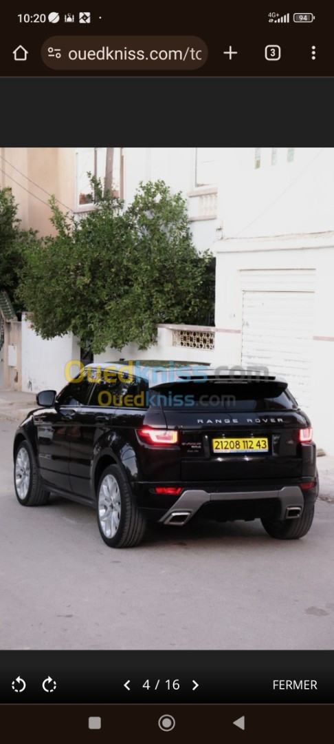 Land Rover Range Rover Evoque 2012 