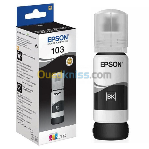 ENCRE EPSON 103 NOIRE