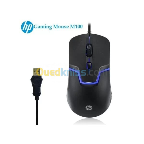 Souris HP GAMING Avec Fil M100 Noir