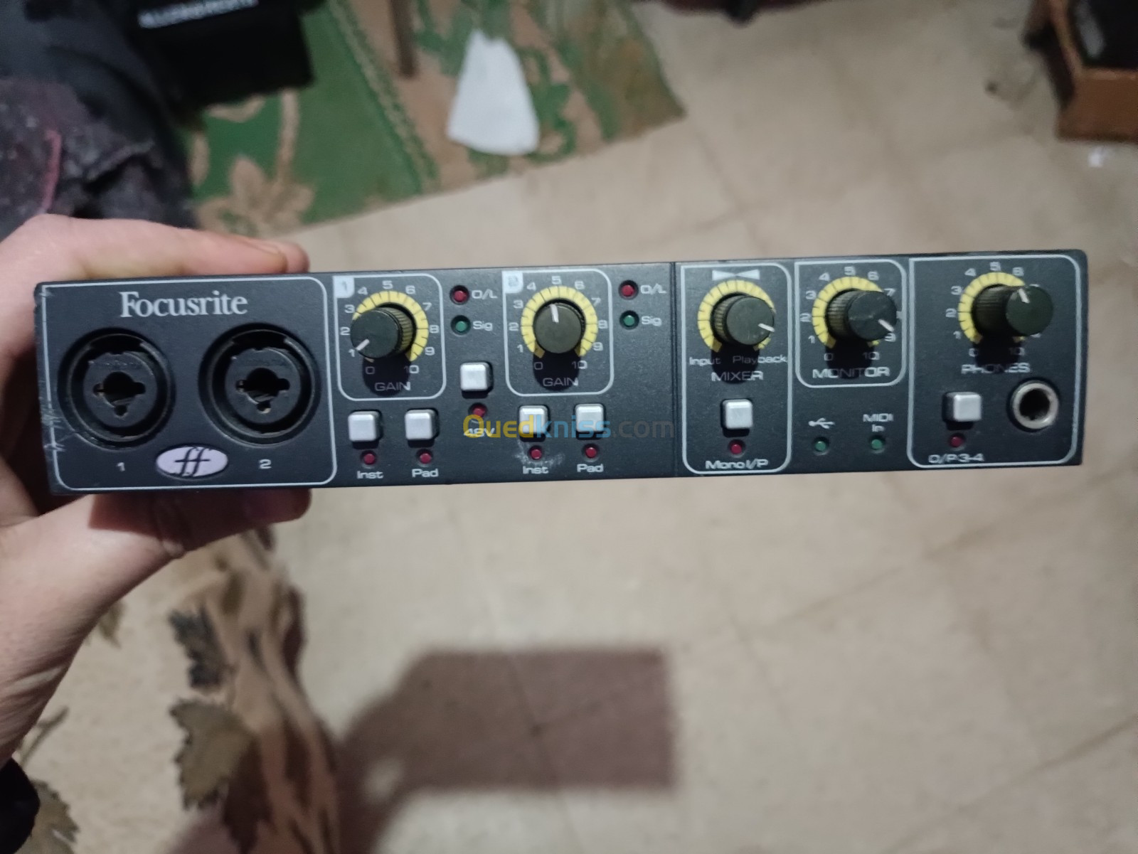 Carte son Focusrite Saffire 6 USB