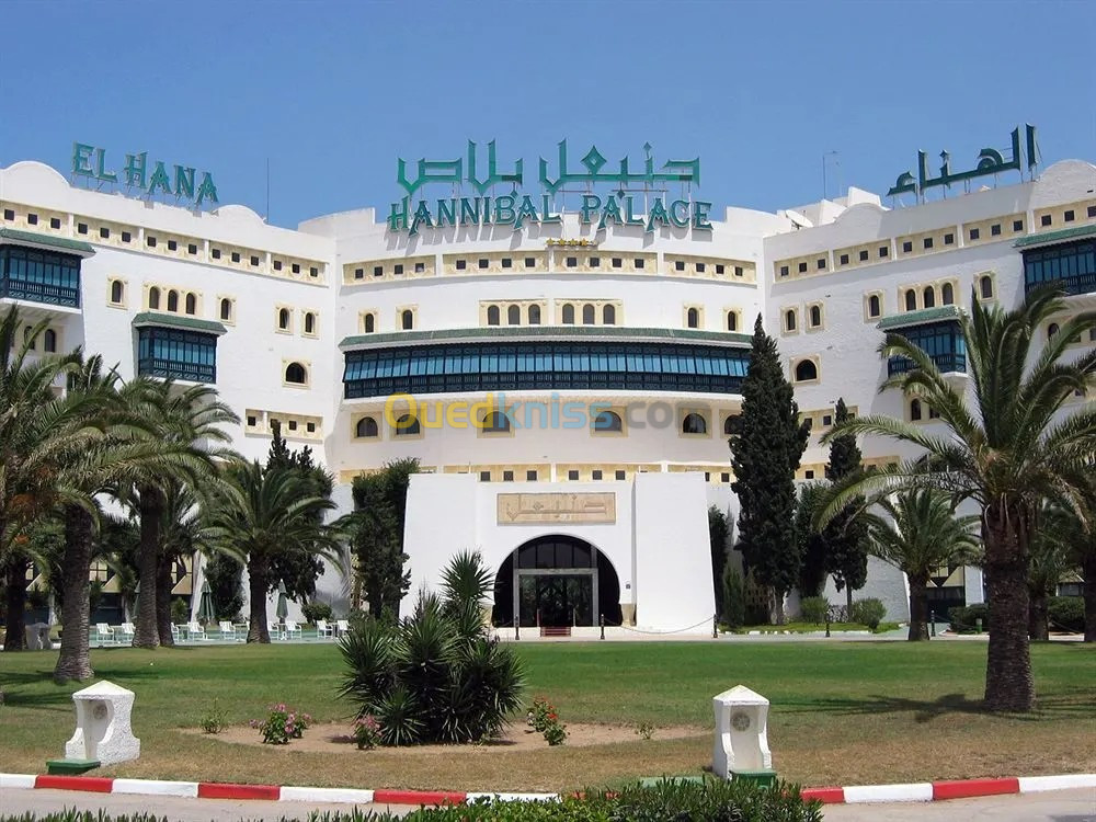 HANNIBAL PALACE Sousse Par Bus en Septembre à 28.990 Da