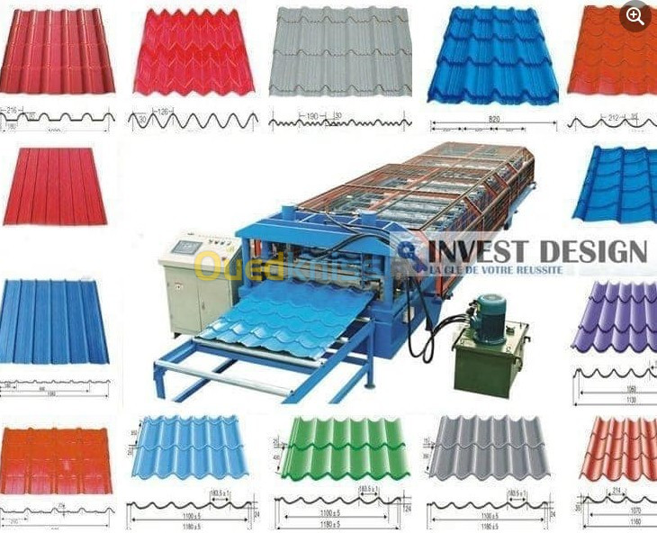 Unité de fabrication du placo plâtre/ forex et Panneau BA13 ,panneaux sandwich et panneaux pour chambre froid 