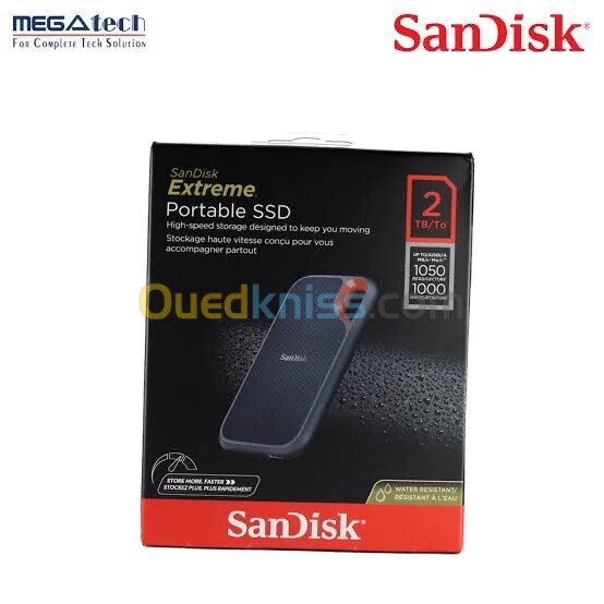 SSD SANDISK 2 TIRA 1050 Mo/S NEUF SOUS EMBALLAGE LIVRAISON DISPONIBLE 