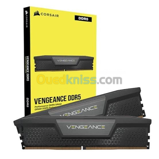 CORSAIR VENGEANCE DDR5 64 GB 6000 MHz 32X2 NEUF SOUS EMBALLAGE LIVRAISON DISPONIBLE