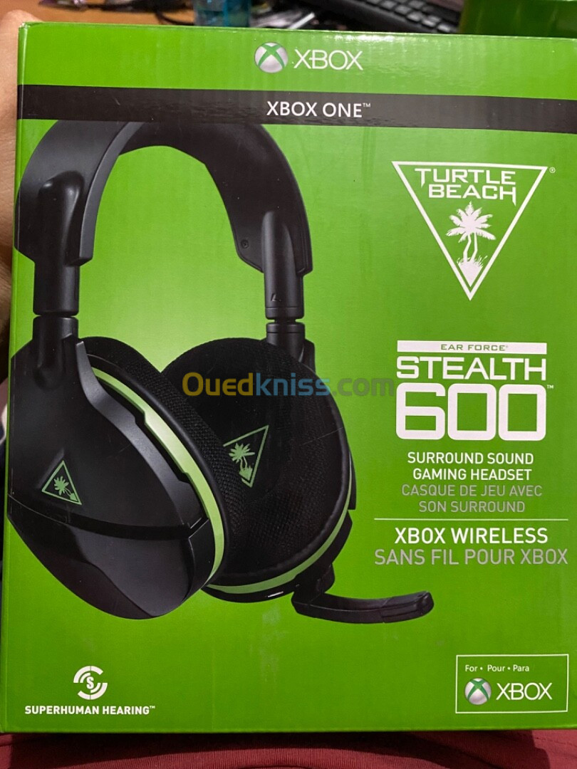 CASQUE XBOX TURTLE BEACH STEALTH 600 UTILISÉ AVEC CABLE ORIGINAL LIVRAISON DISPONIBLE 