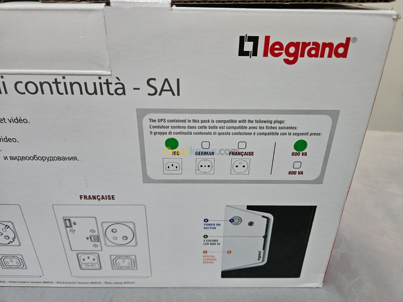 ONDULEUR LEGRAND 600VA/300WATT