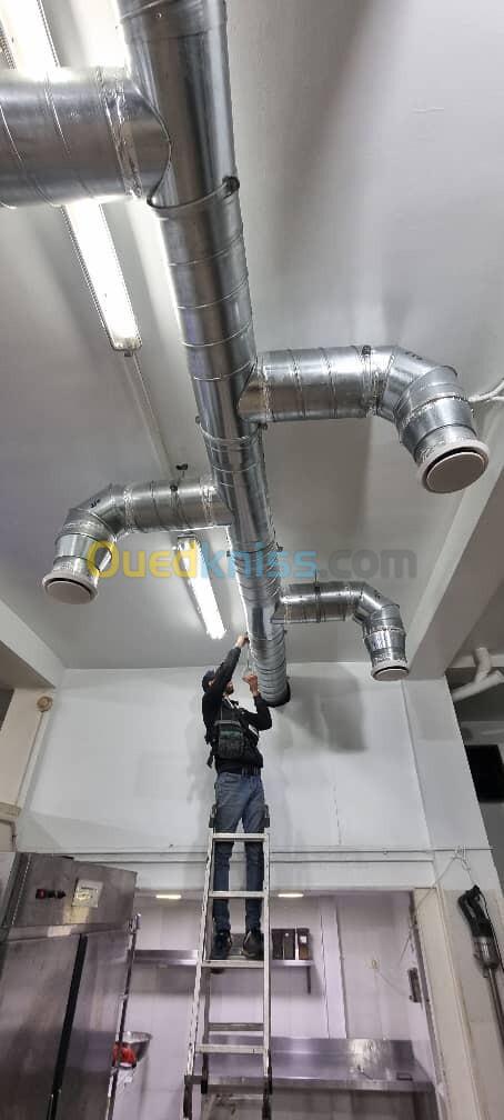 Ventilation et extraction d'air 