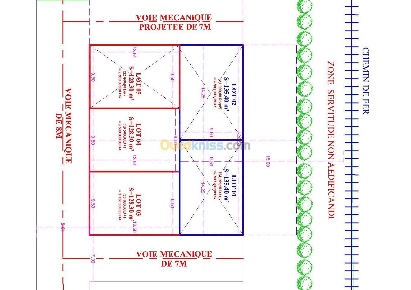 Vente Terrain Tlemcen Mansourah