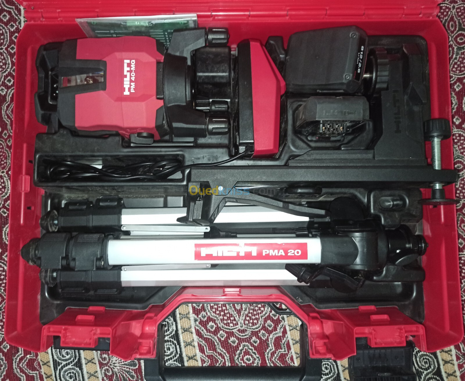 Niveau laser Hilti PM 40-MG 2 batterie