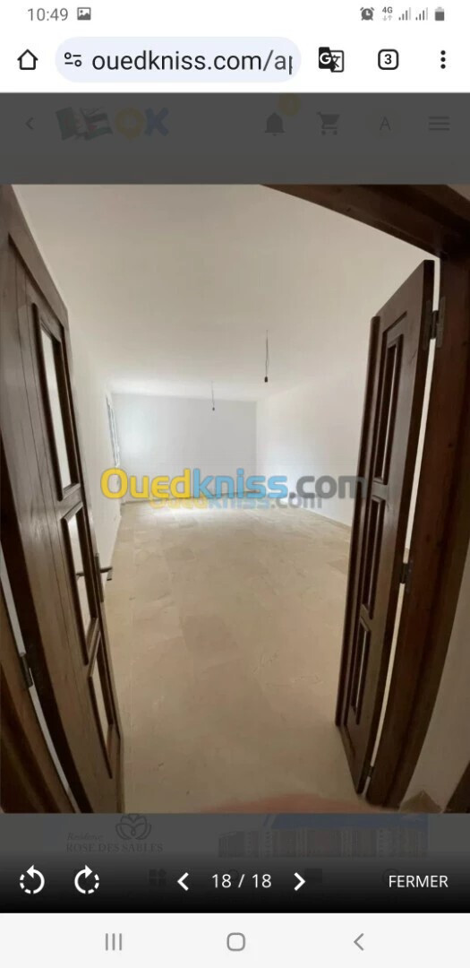 Location Appartement F3 Alger Cheraga