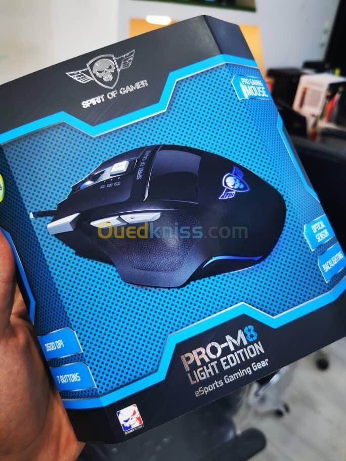 SOURIS USB SPIRIT OF GAMER PRO M8