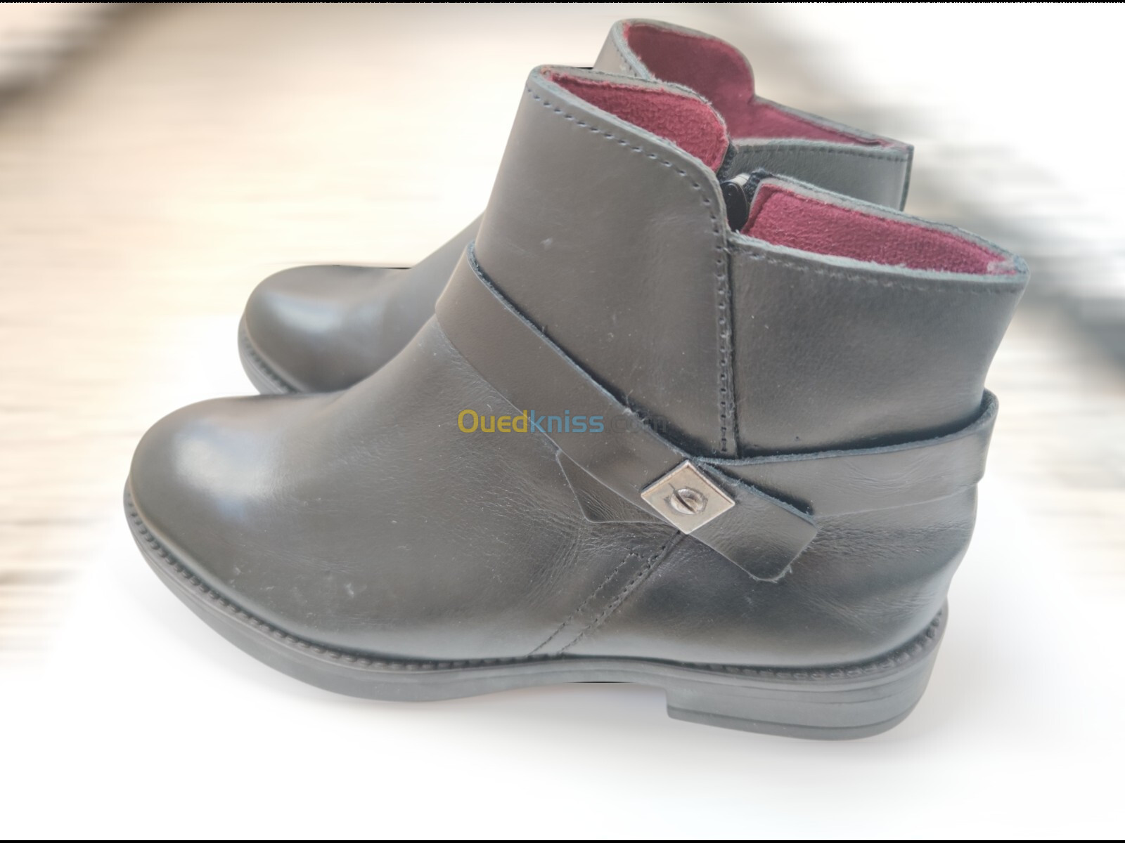 Boots cuire