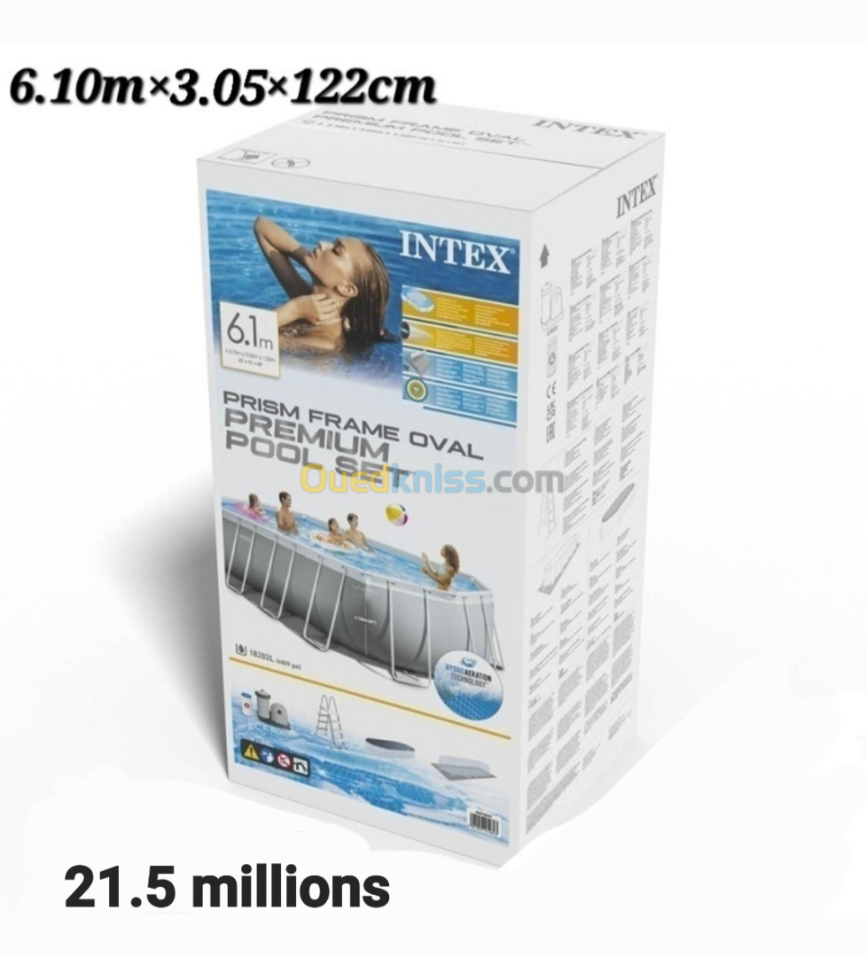 Piscine tubulaire circulaire intex ultra xtr 