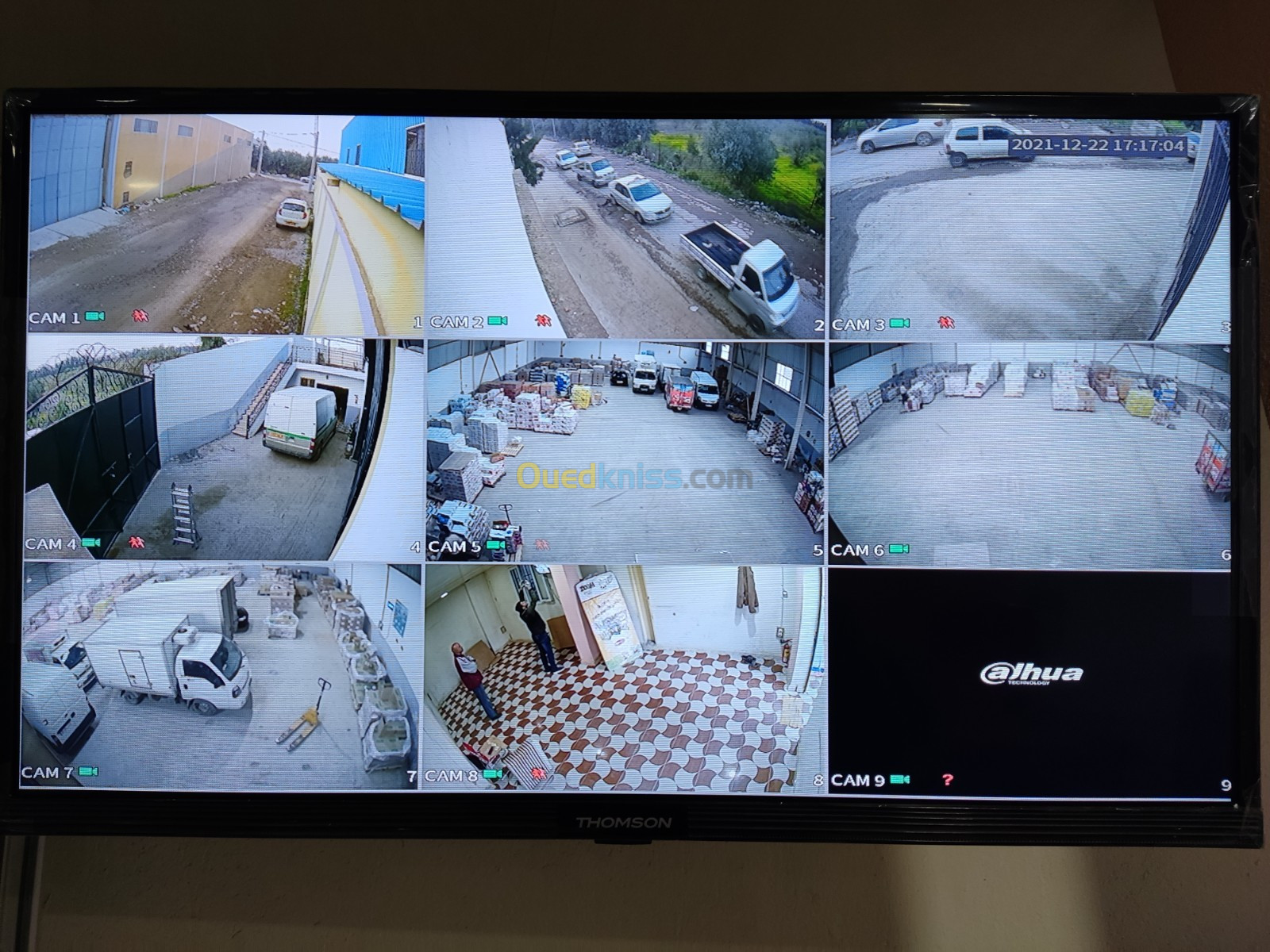 Installation alarme et video surveillance أنظمة المراقبة والإنذار