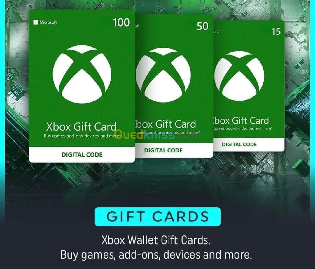 Gift cards psn xbox steam