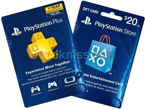 Gift cards psn xbox steam