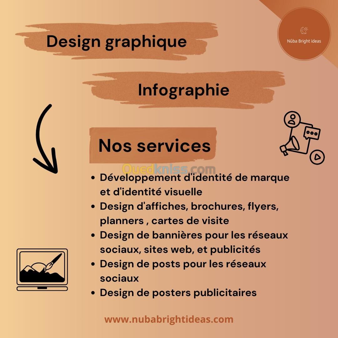 Services de graphic design et Infographie