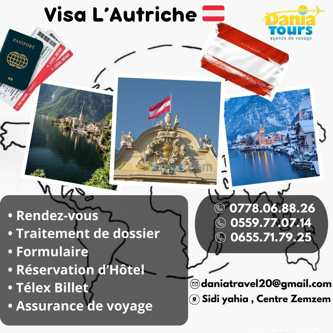 VISA L'AUTRICHE