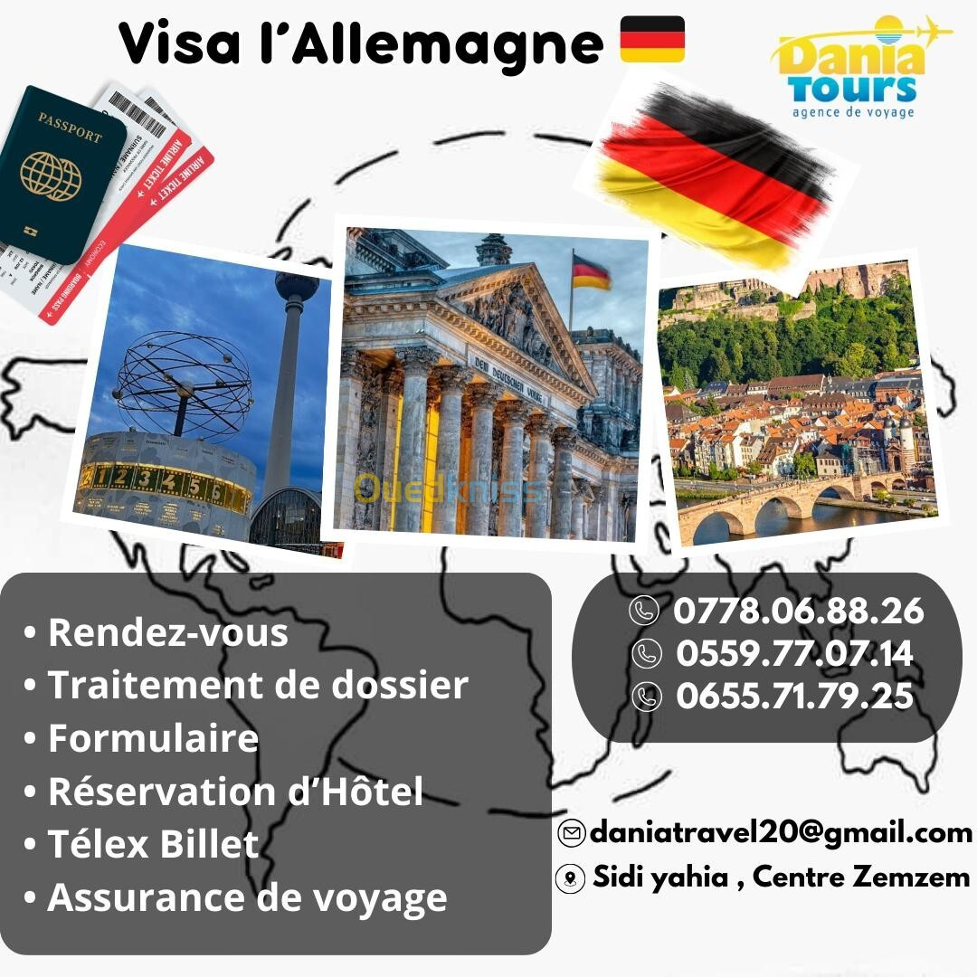 VISA L'ALLEMAGNE 