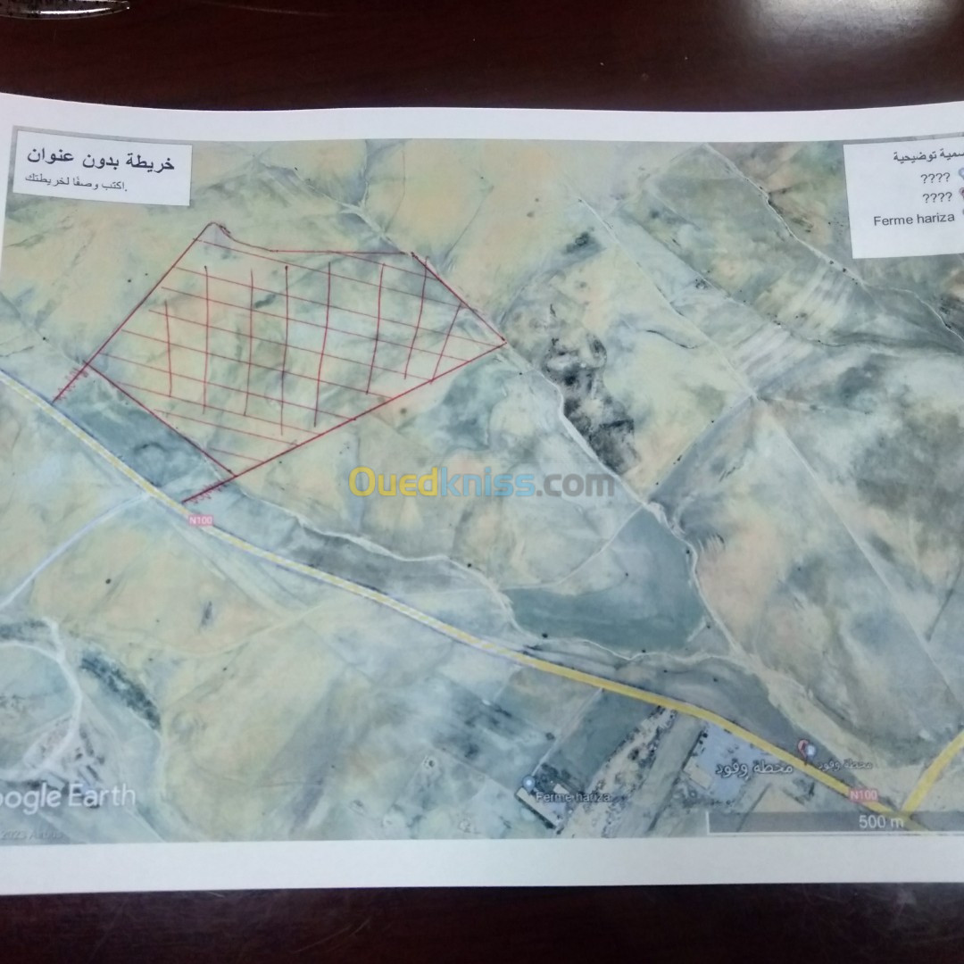 Vente Terrain Agricole Mila El mechira