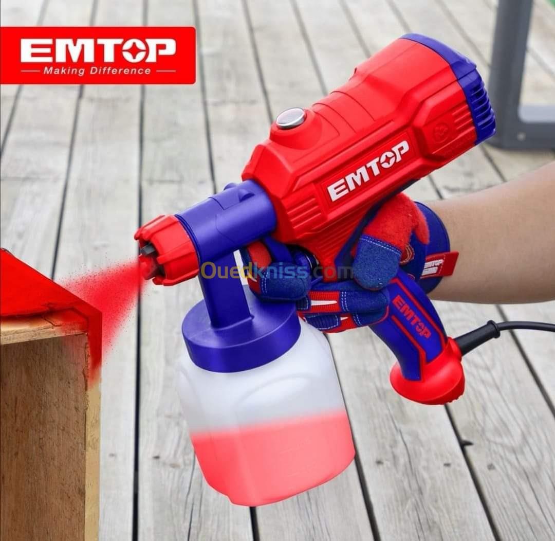 Pistolet à peinture EMTOP 450W