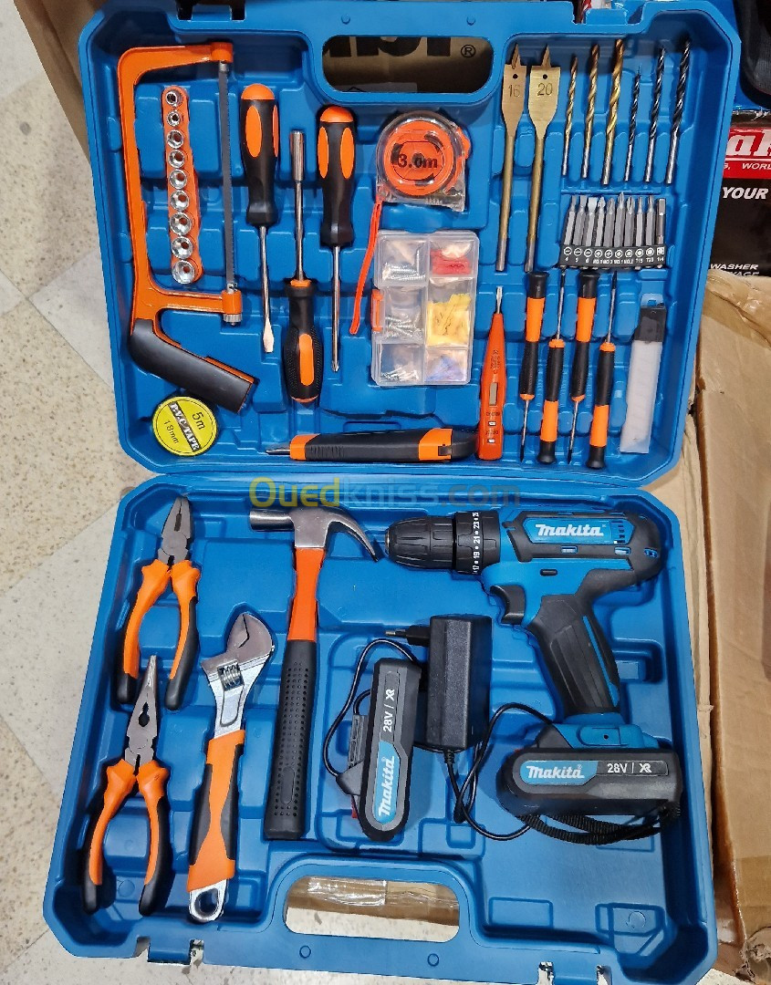 Visseuse makita 21v + caisse 11 pcs - Alger Algérie