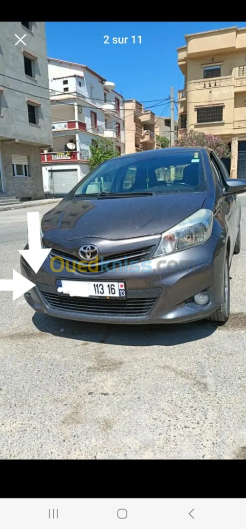 Accessoires sensibles toyota yaris 6v 2012+