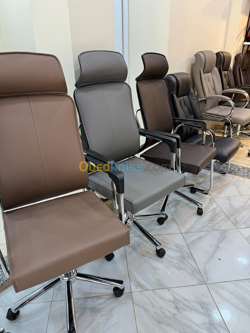 Chaise De Bureau SEDIA EXECUTIVE en simili cuir skai - PRODUCTION ALGERIENNE mobix dz